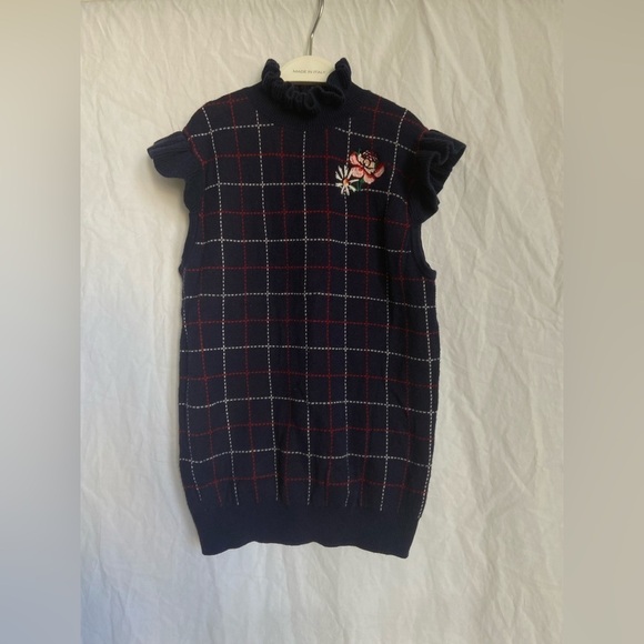 JANIE AND JACK EMBROIDERED SWEATER TOP Size 10 - Picture 2 of 9